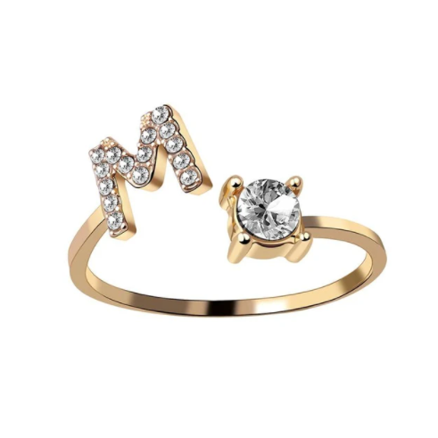 Lovely Initial Ring