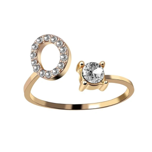 Lovely Initial Ring