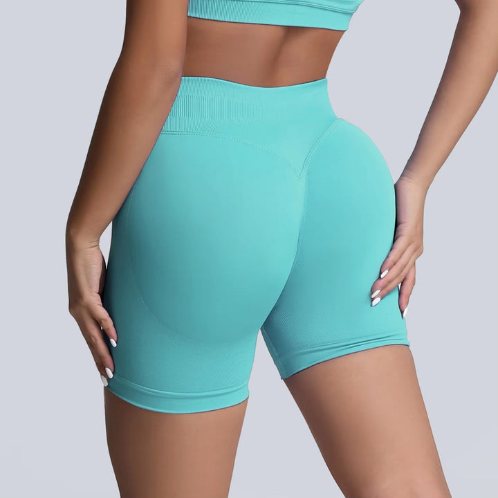 SculptFit™ High-Waist Compression Shorts