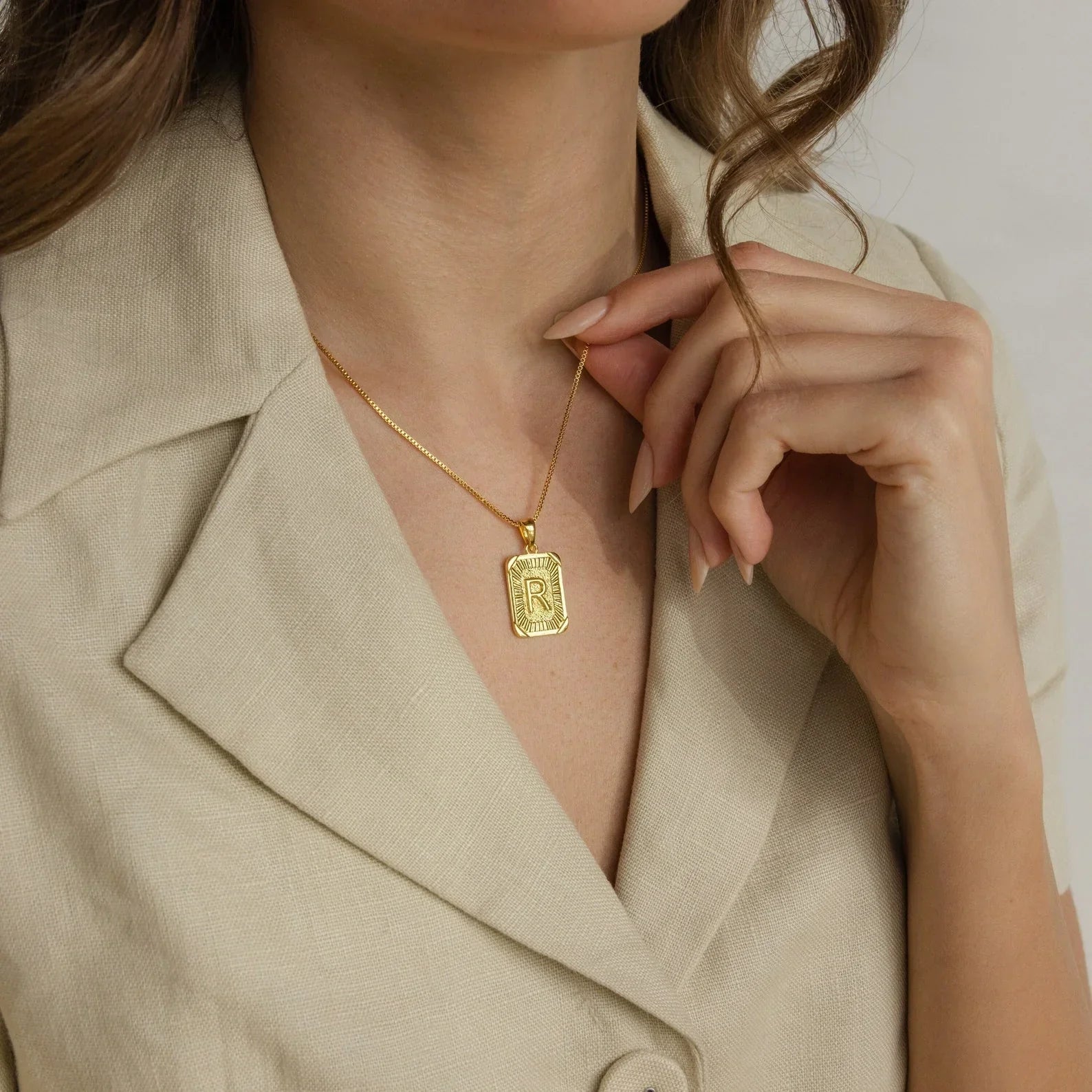 Initial Necklace